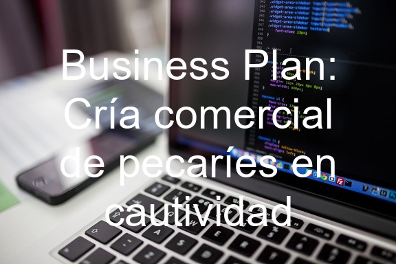 Business Plan: Cría comercial de pecaríes en cautividad