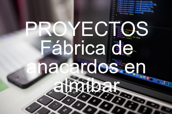 PROYECTOS Fábrica de anacardos en almíbar
