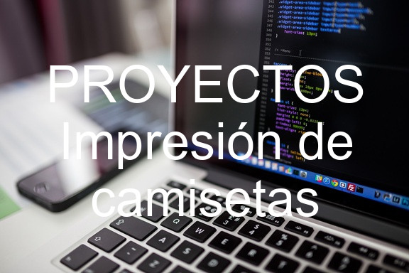 PROYECTOS Impresión de camisetas